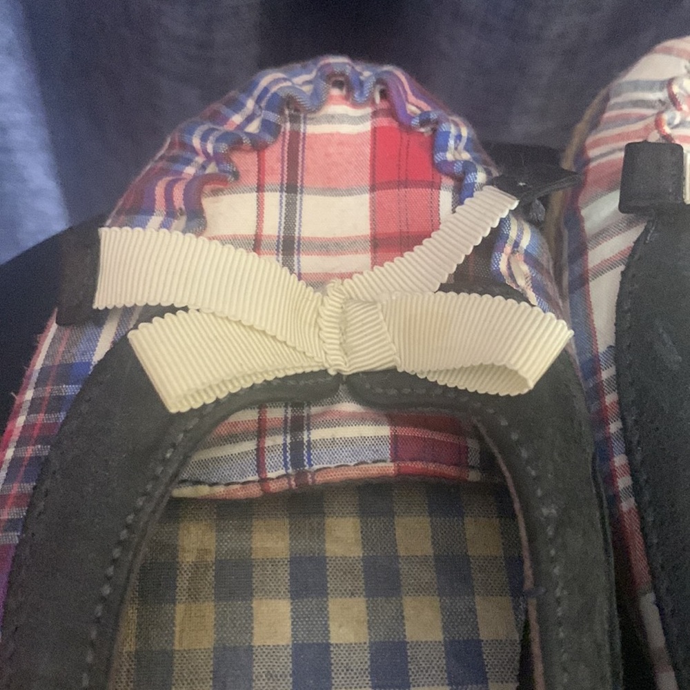 Women’s Vintage Sperry Plaid Top Siders - Size 9 - Picture 5 of 11